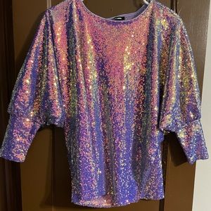 Fashion Nova sequins top
